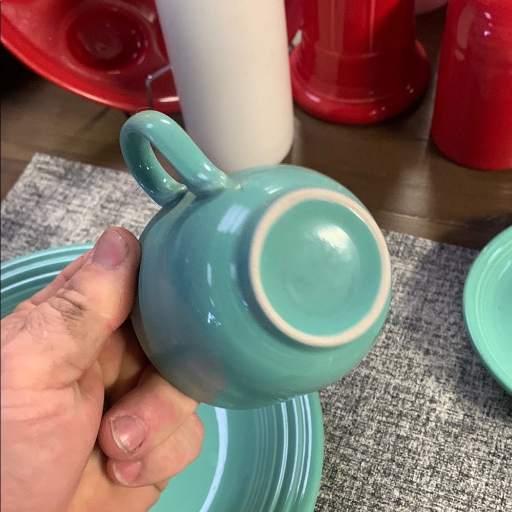 Fiesta Sea mist 5pcs Place Setting - Picture 8 of 10